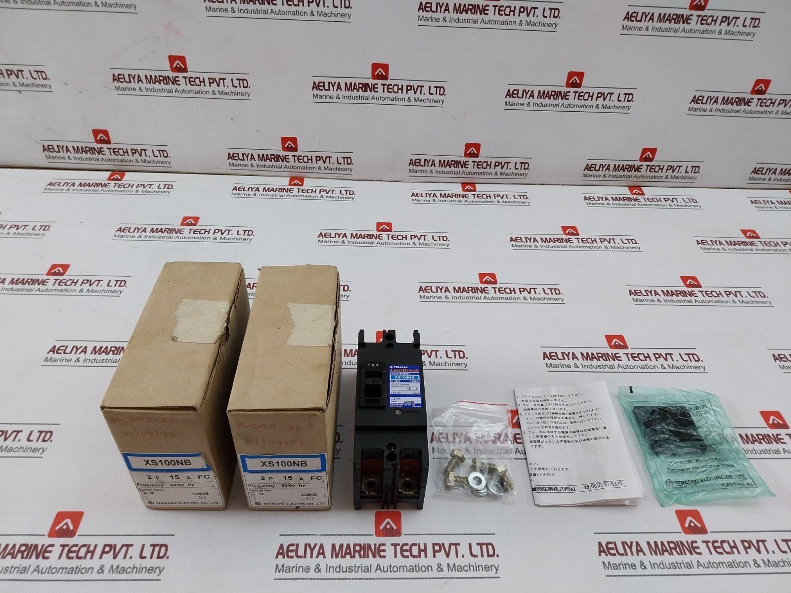 TERASAKI ELECTRIC XS100NB 2 Pole Teambreak Circuit Breaker 690V 50/60HZ