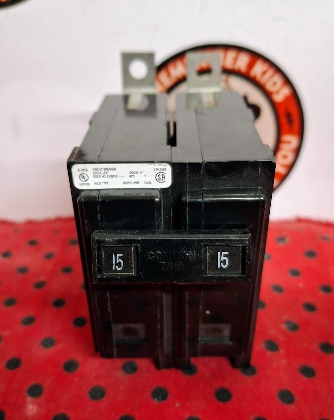 EATON QBHW2015 22k Quicklag 15 Amp 2 -P Bolt-On Circuit Breaker SHIPS SAME DAY