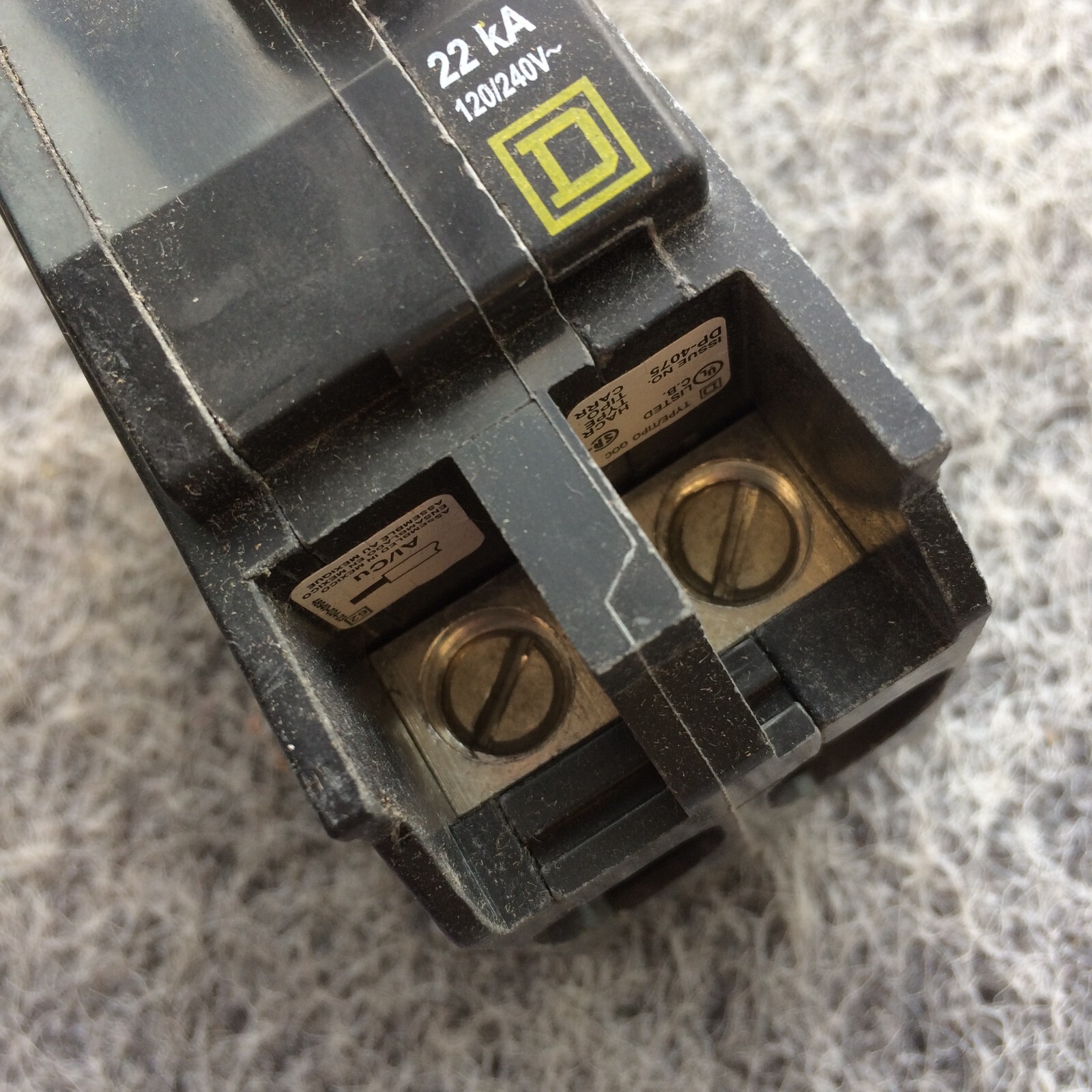 Square D QO2110VH 110 A Miniature Circuit Breaker NIB