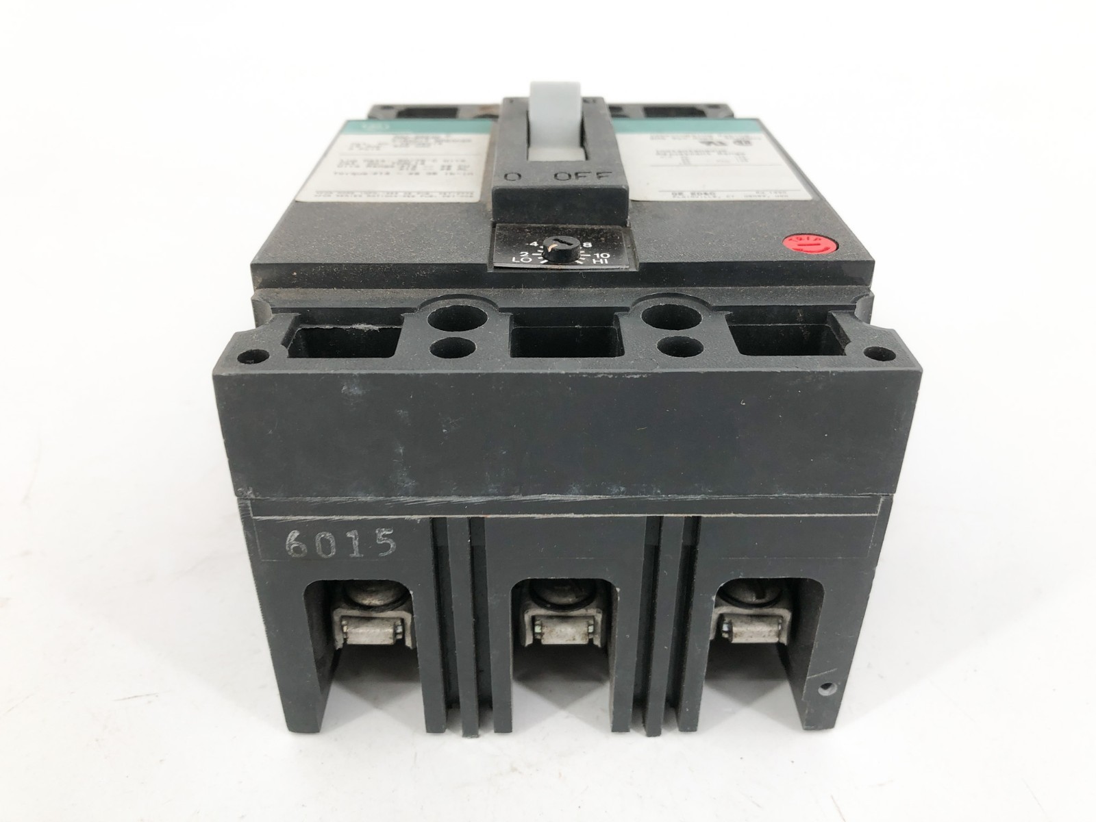 New General Electric TEC36015 Circuit Breaker 15A 600VAC 3P Model 1