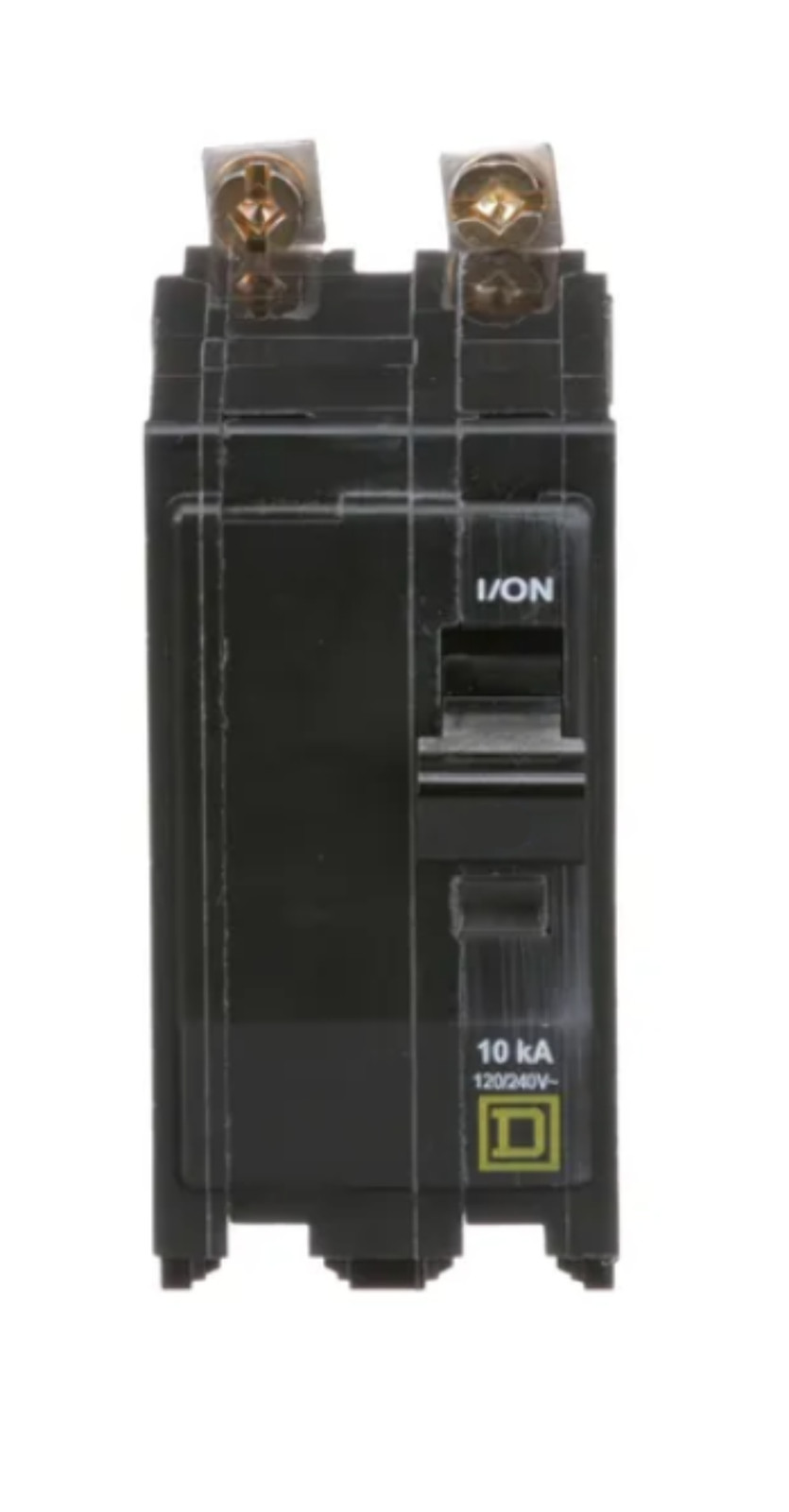 QOB2125 Square D Bolt-on 120V 125A 2 pole circuit breaker 10kA@120V Factory New