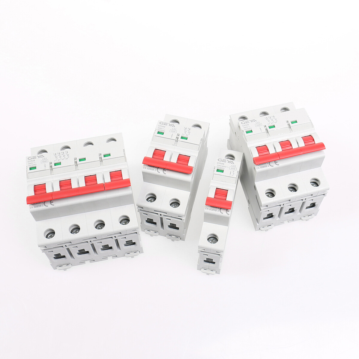 GEYA Mini Circuit Breaker AC MCB GYM8 2P 4.5kA 6/10/16/25/32/40/50/63A Din Rail