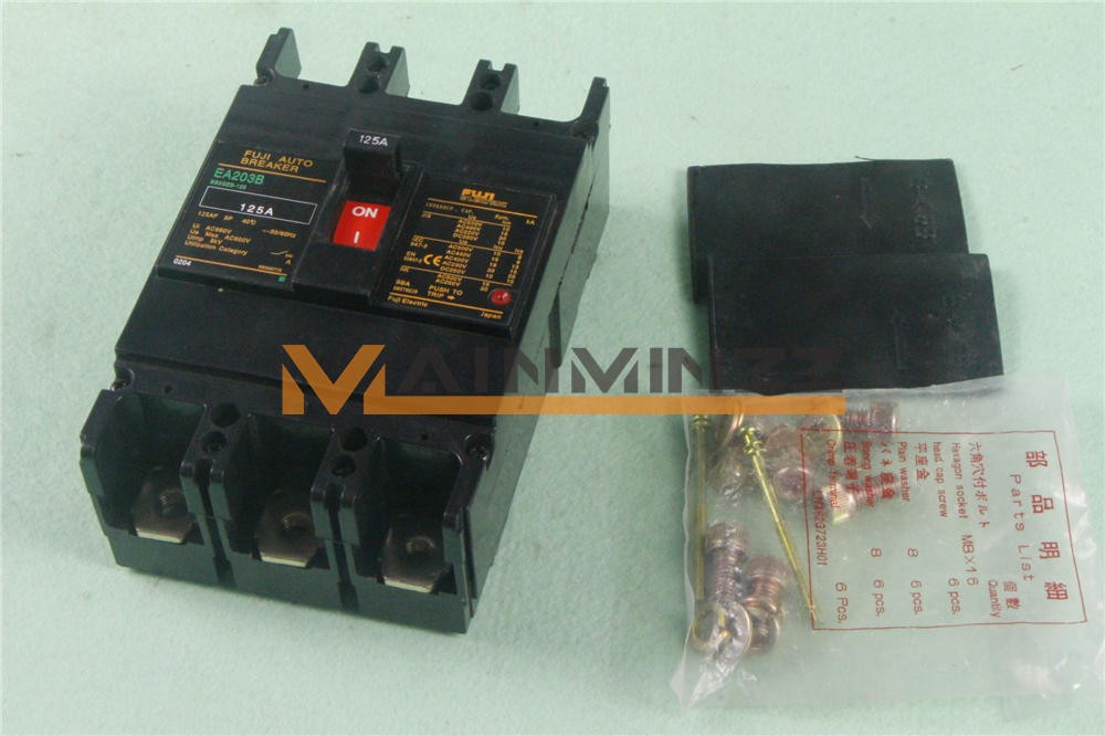 1PC Fuji New Electric 3P 125A EA203B Industrial Automation Auto Circuit Breaker