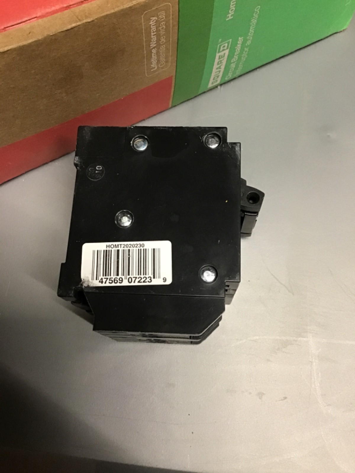 SQUARE D HOMT2020230 BREAKER 4POLES 20/30AMPS NSNP