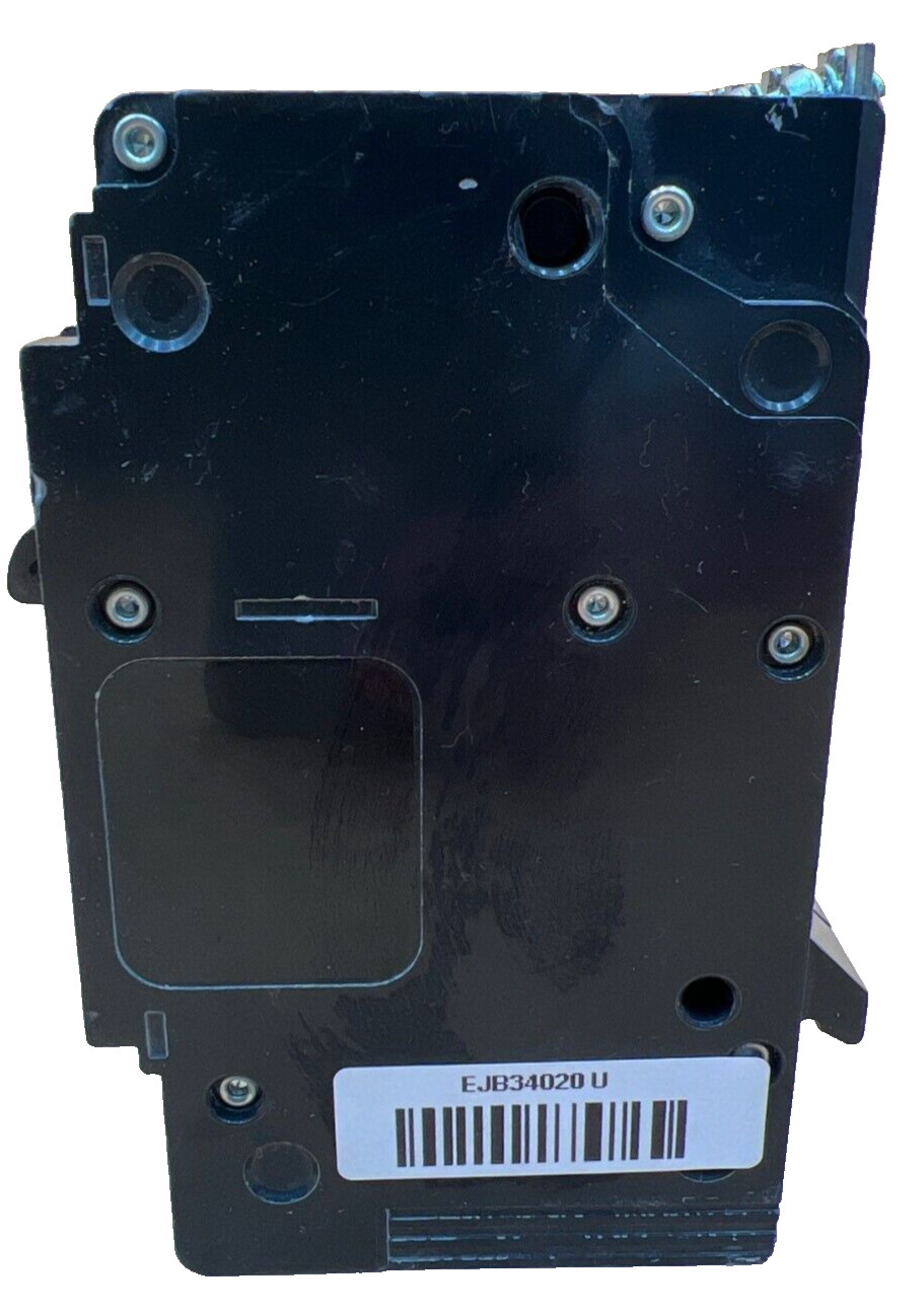 SQD EJB34020 Circuit Breaker 20A 3P 480V 3PH 20 Amp 3 Pole Bolt on Used
