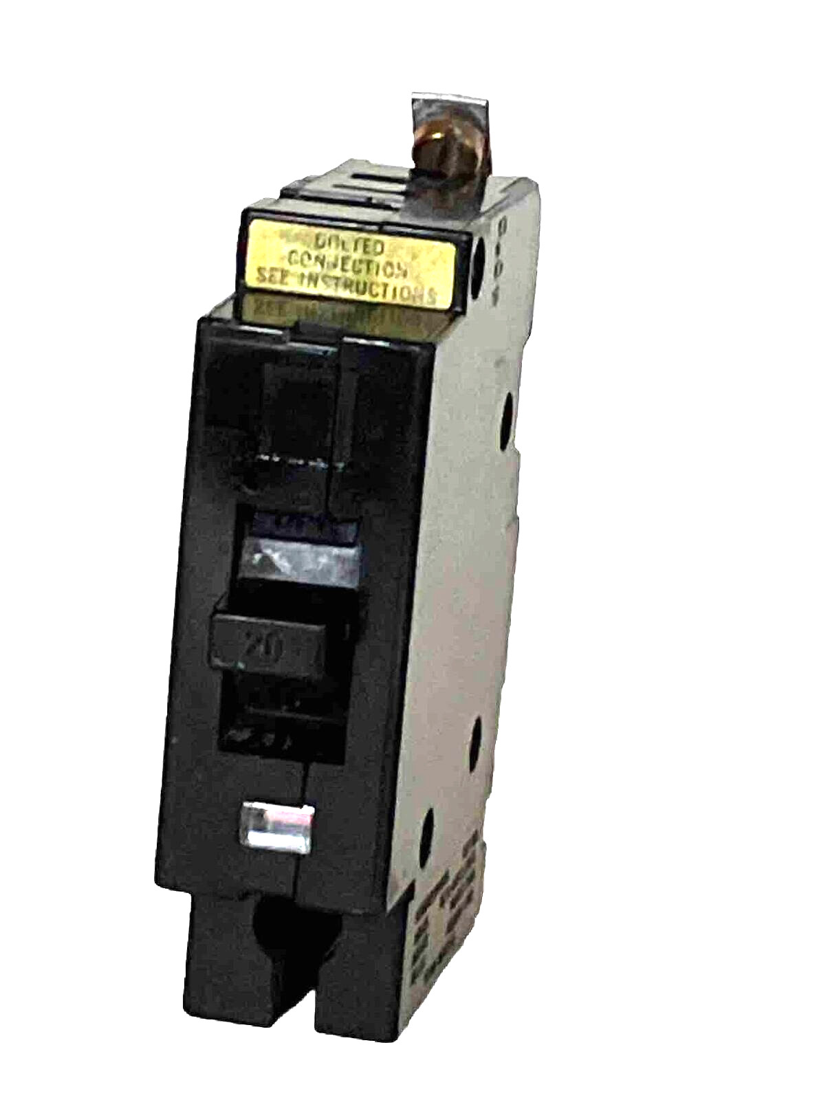Square D EHB14020 20A Circuit Breaker 14kA @ 277 VAC Type EHB4 1 Pole 20 Amp