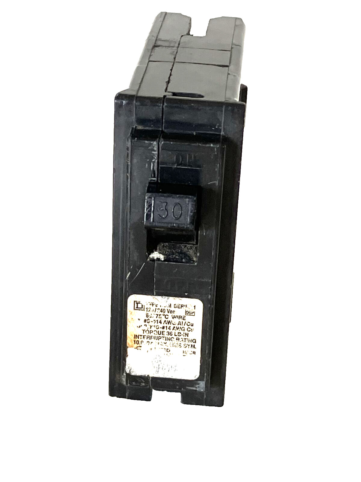 Square D HOM130CP 30 A Miniature Circuit Breaker