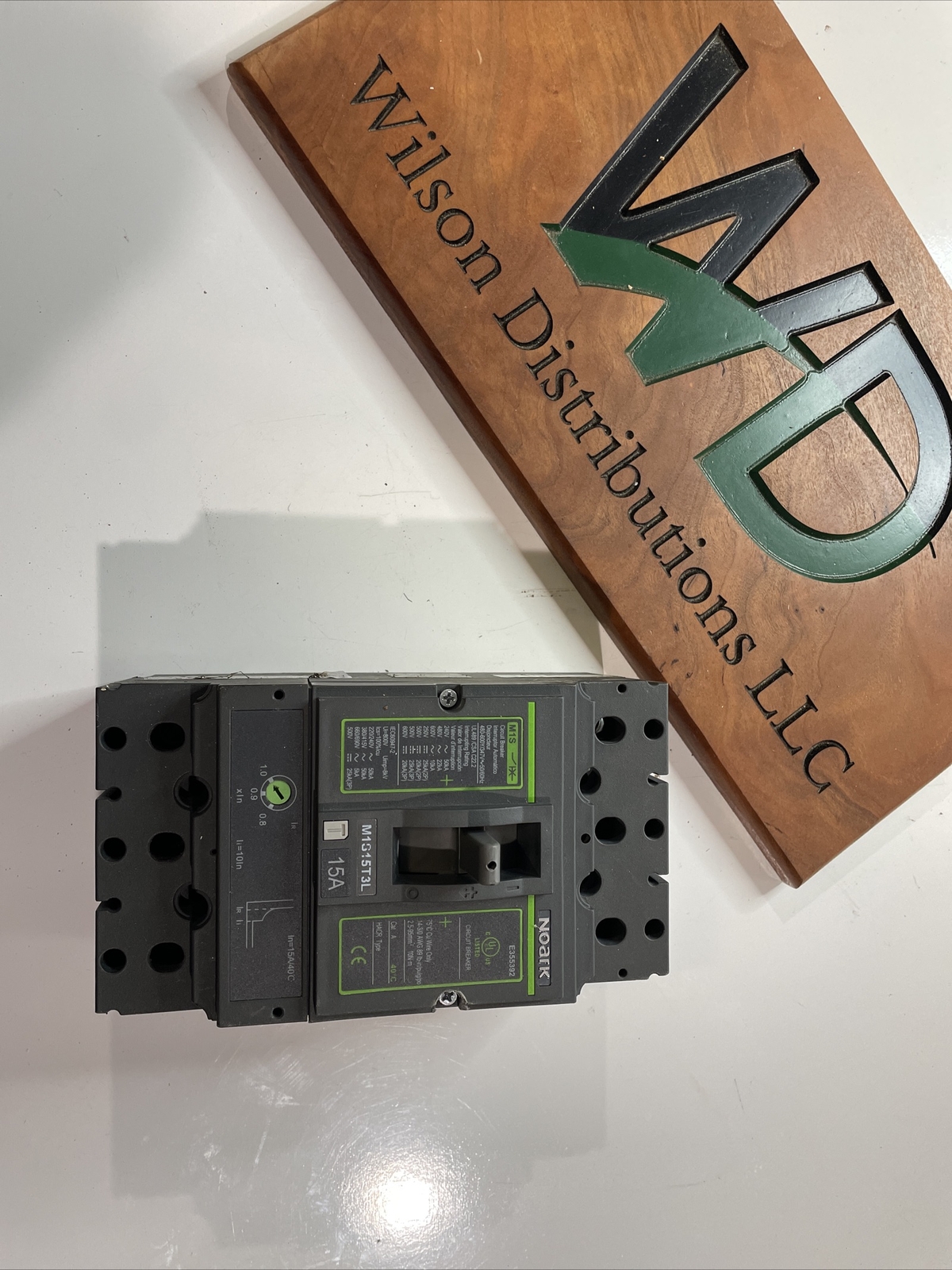 NOARK CIRCUIT BREAKER 15AMP 3 POLE M1S15T3L