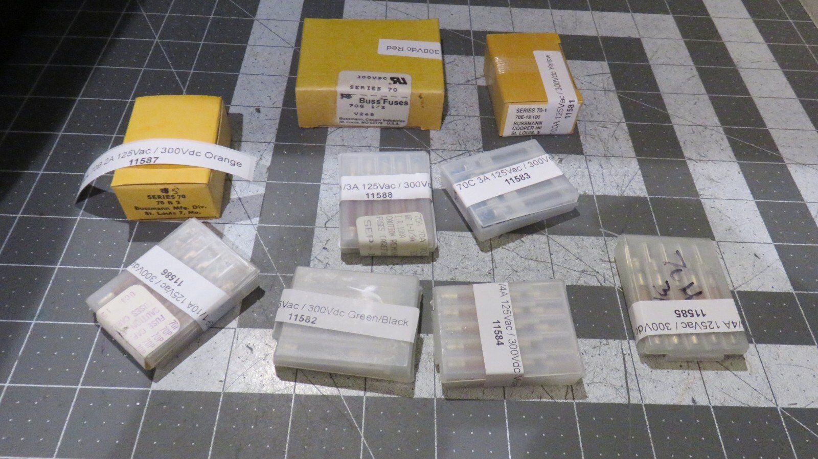 Bussmann 70 Series Telepower Indicating Fuses 70A 70B 70C 70D 70E 70G 70H