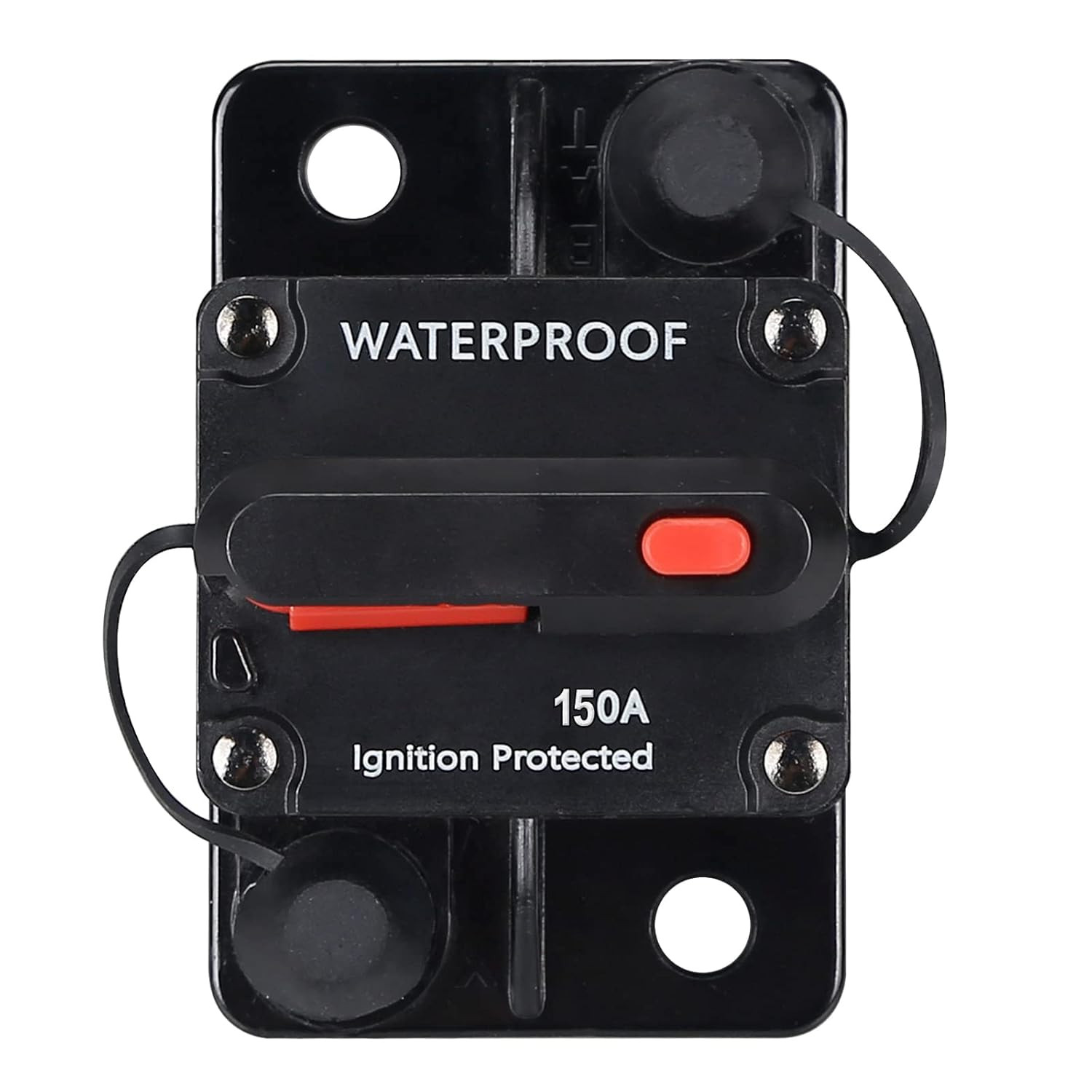 150 Amp Waterproof Circuit Breaker,With Manual Reset,12V-48V DC, for Car Marine