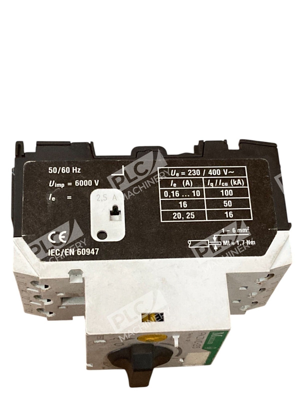 Moeller 1.5-2.5A Circuit Braker PKZM0-2.5