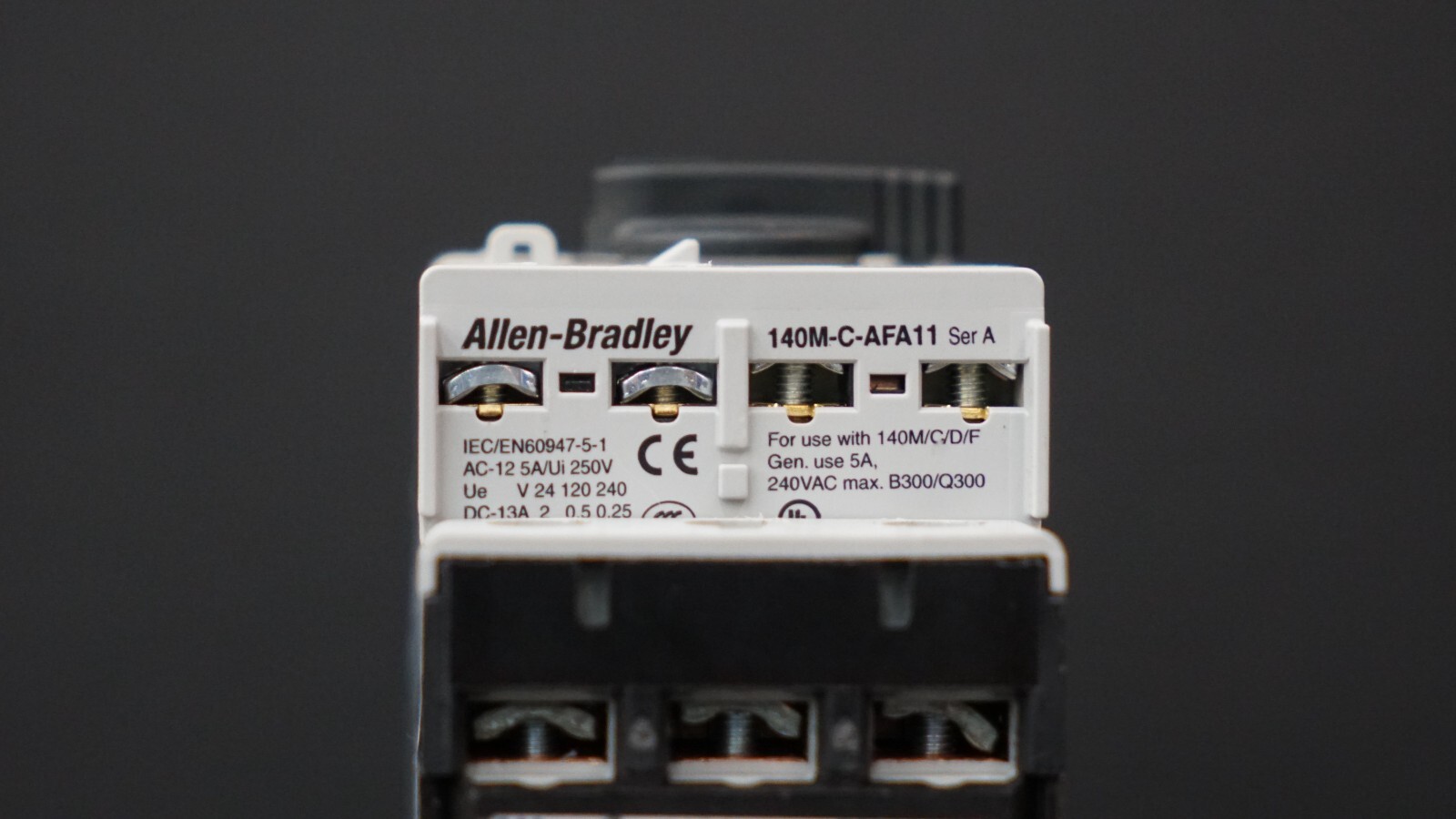 Allen Bradley 140M-D8E-C10 Motor Protection Circuit Breaker, SER D