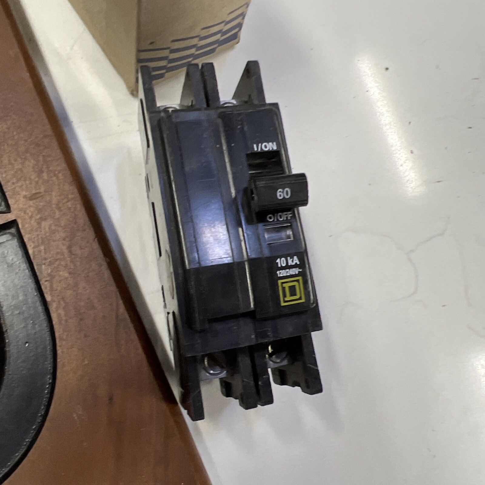 SQUARE D QOU260 Circuit Breaker,60A,120/240V,2P