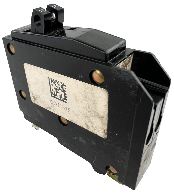 Square D QOT1515 15 Amp 2 Pole Circuit Breaker Twin (Hook) Tandem QO1515 — WEAR