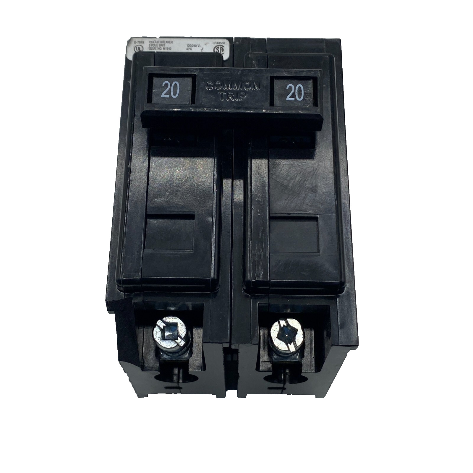 Eaton QBHW2020 Quicklag Circuit Breaker 20A 2-Pole 120/240V 22kAIC Bolt-On ✅