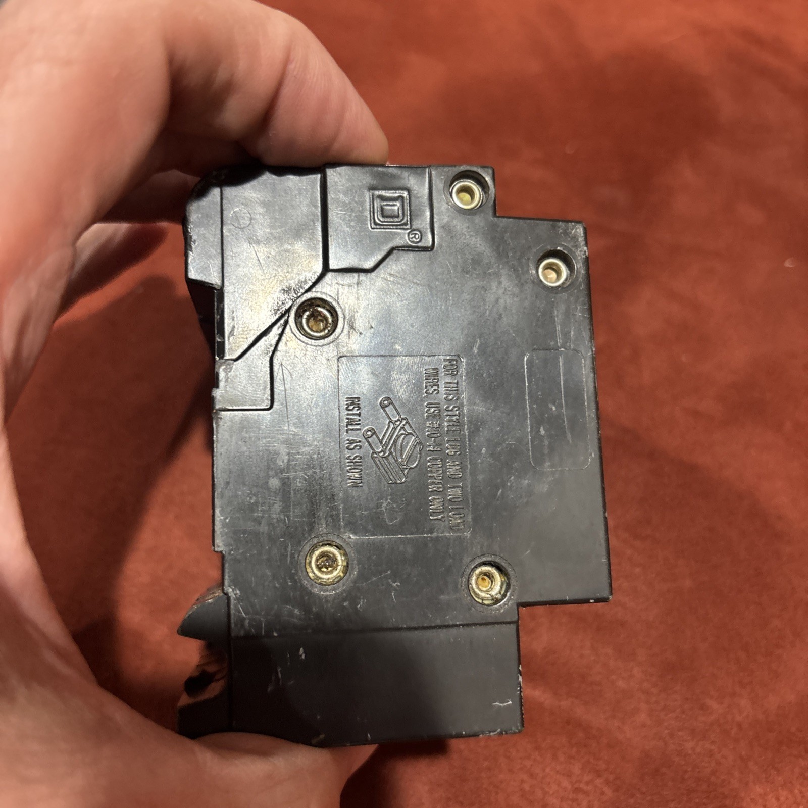 Square D EHB34020 20 amp 480/277 Volt 3 Pole Bolt On Type EHB Circuit Breaker