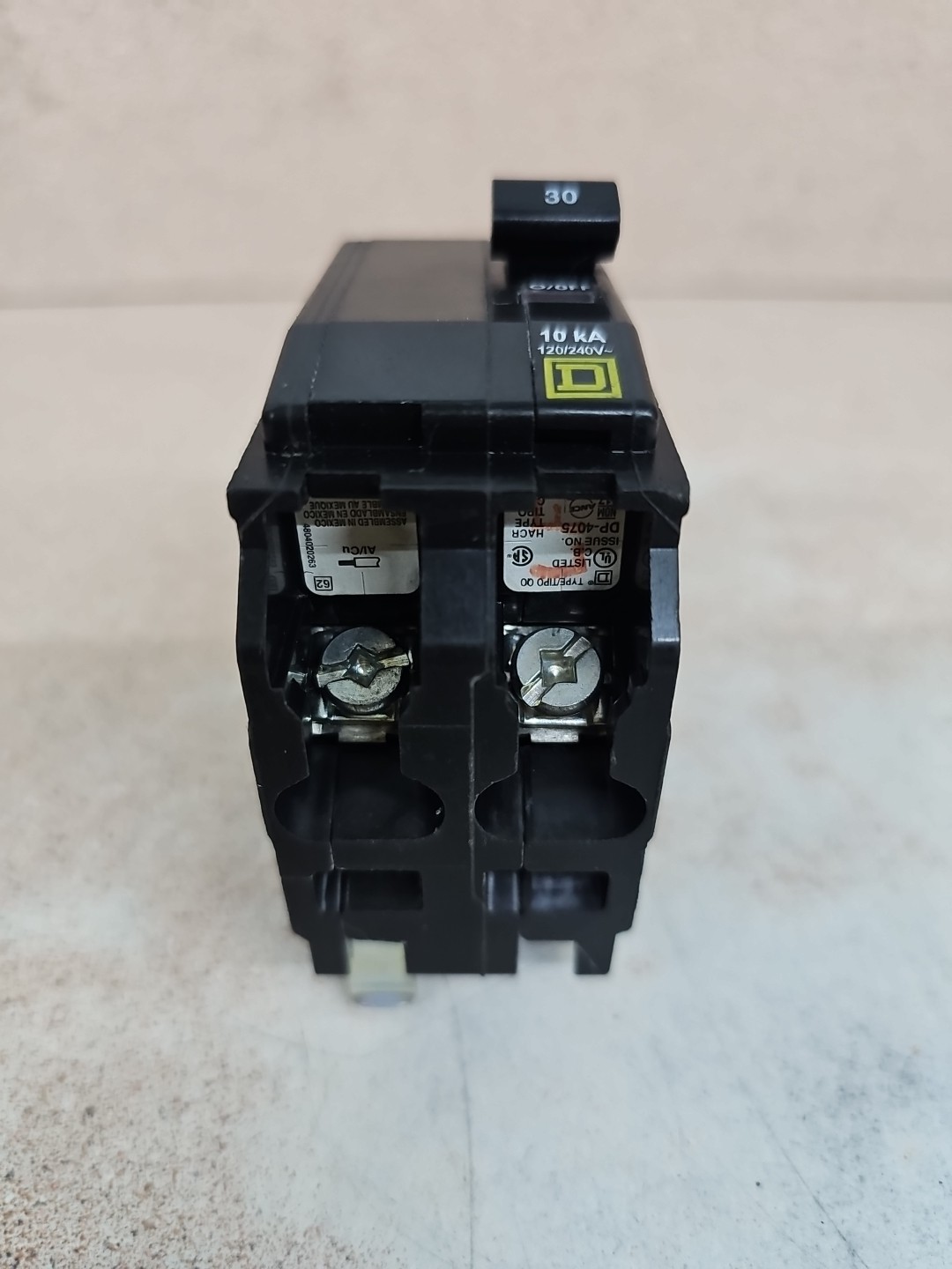 SQUARE D QO230 30 Amp 2 Pole Type QO Circuit Breaker W#