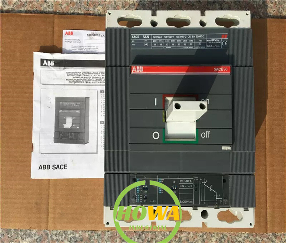 1/piece New ABB S6N800 Circuit Breaker SACES6N SACE S6N 3P 800A