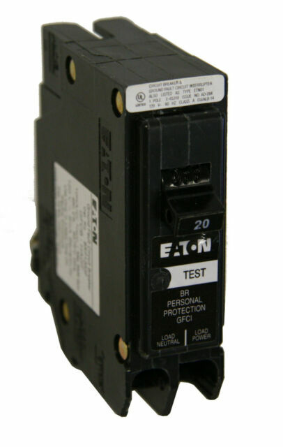 Eaton BRP120GF GFCI Circuit Breaker