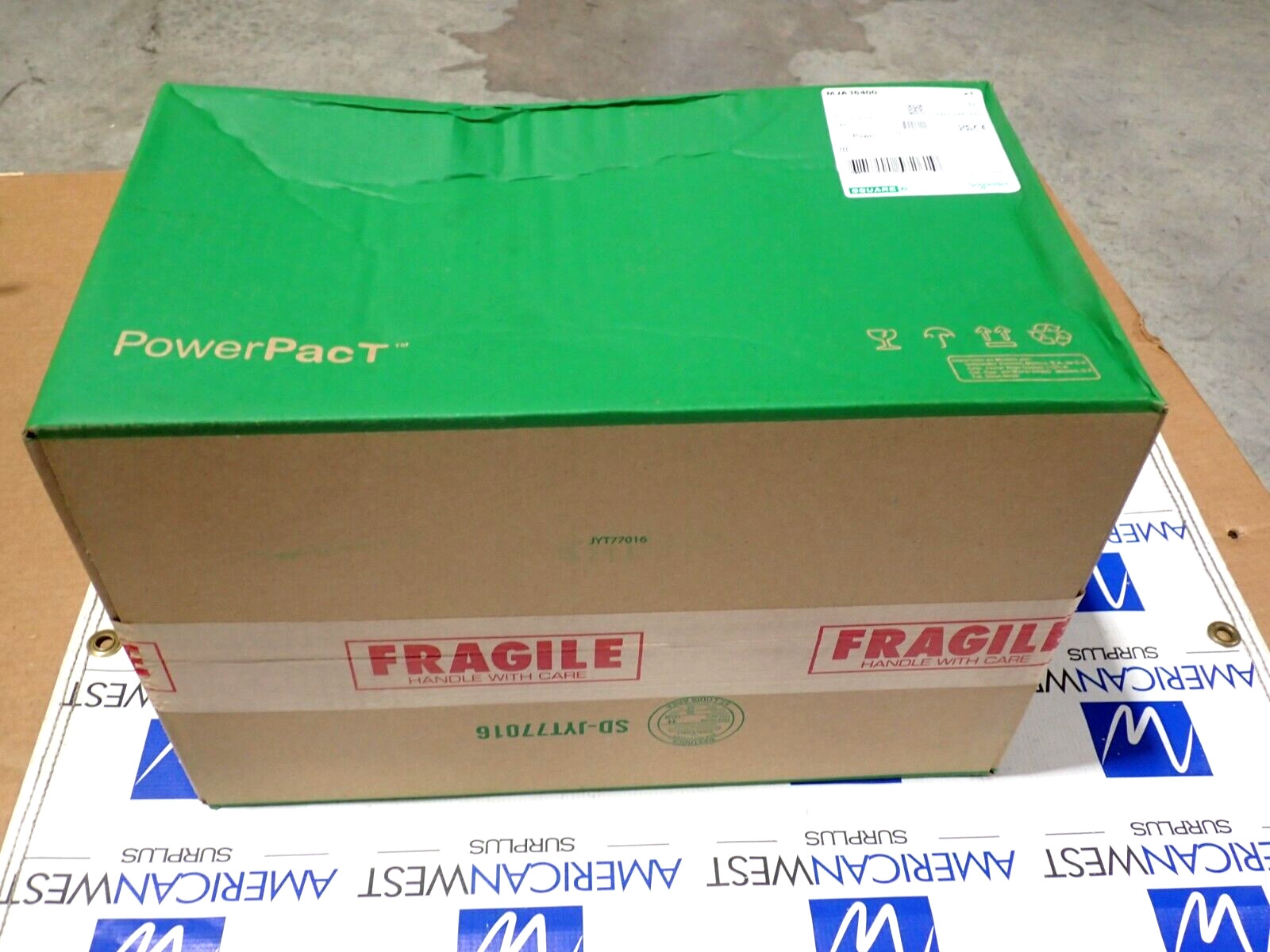 New Square D PowerPact MJA36400 3 Pole 400 Amp 600 Volt I-Line Circuit Breaker