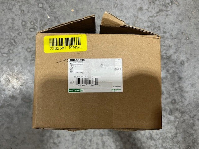 Schneider Electric PowerPacT Circuit Breaker 30A HDL36030 New