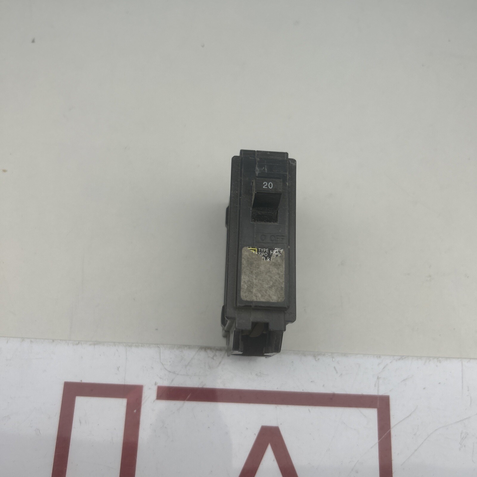 Homeline 20 Amp One-Pole Circuit Breaker HOM120CP, Square D Breakers 120/240 VAC