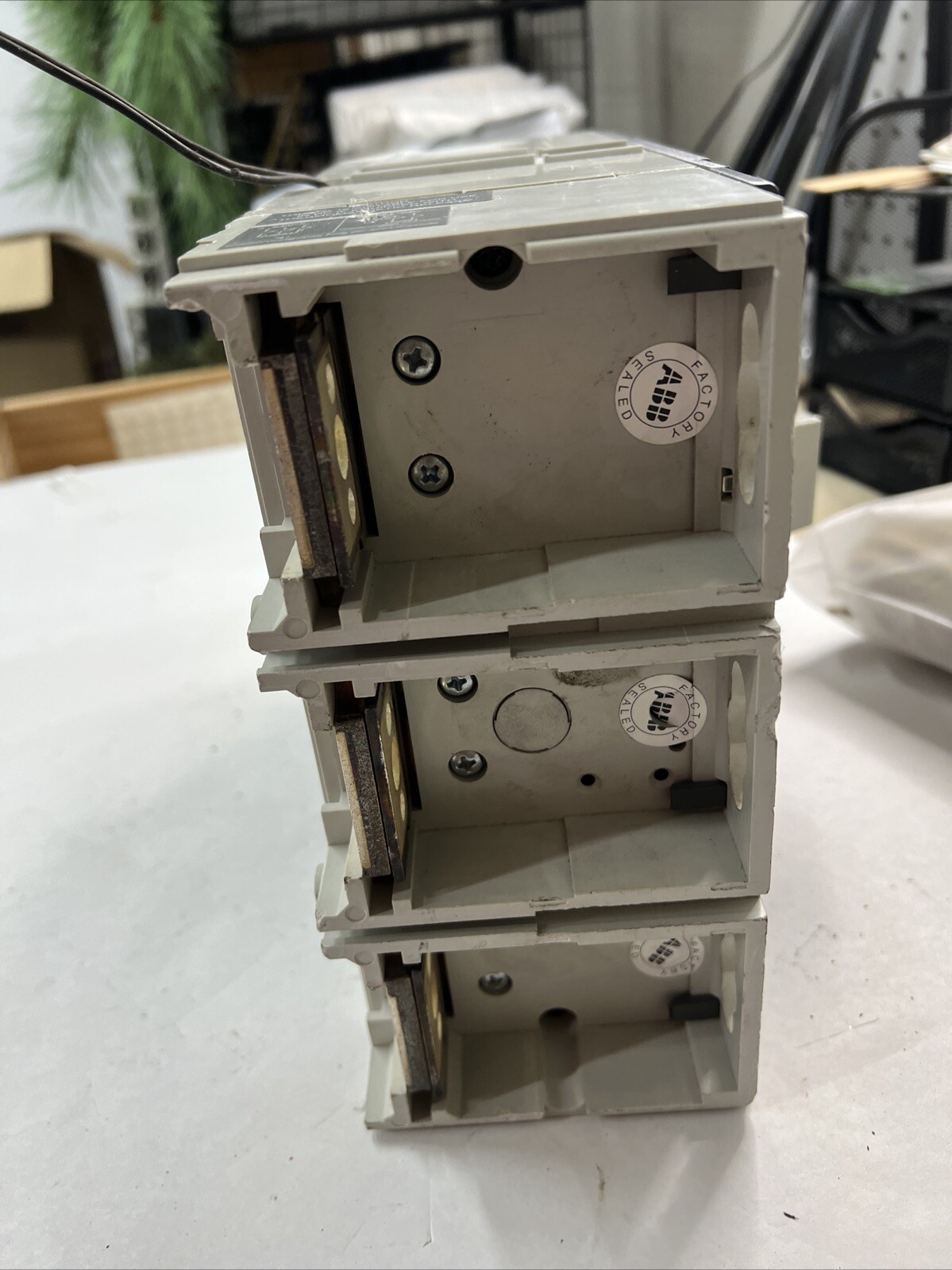 ABB S6N600BWAS 600 A CIRCUIT BREAKER 600V 3P LI SACE PR211 TRIP RECONDITIONED