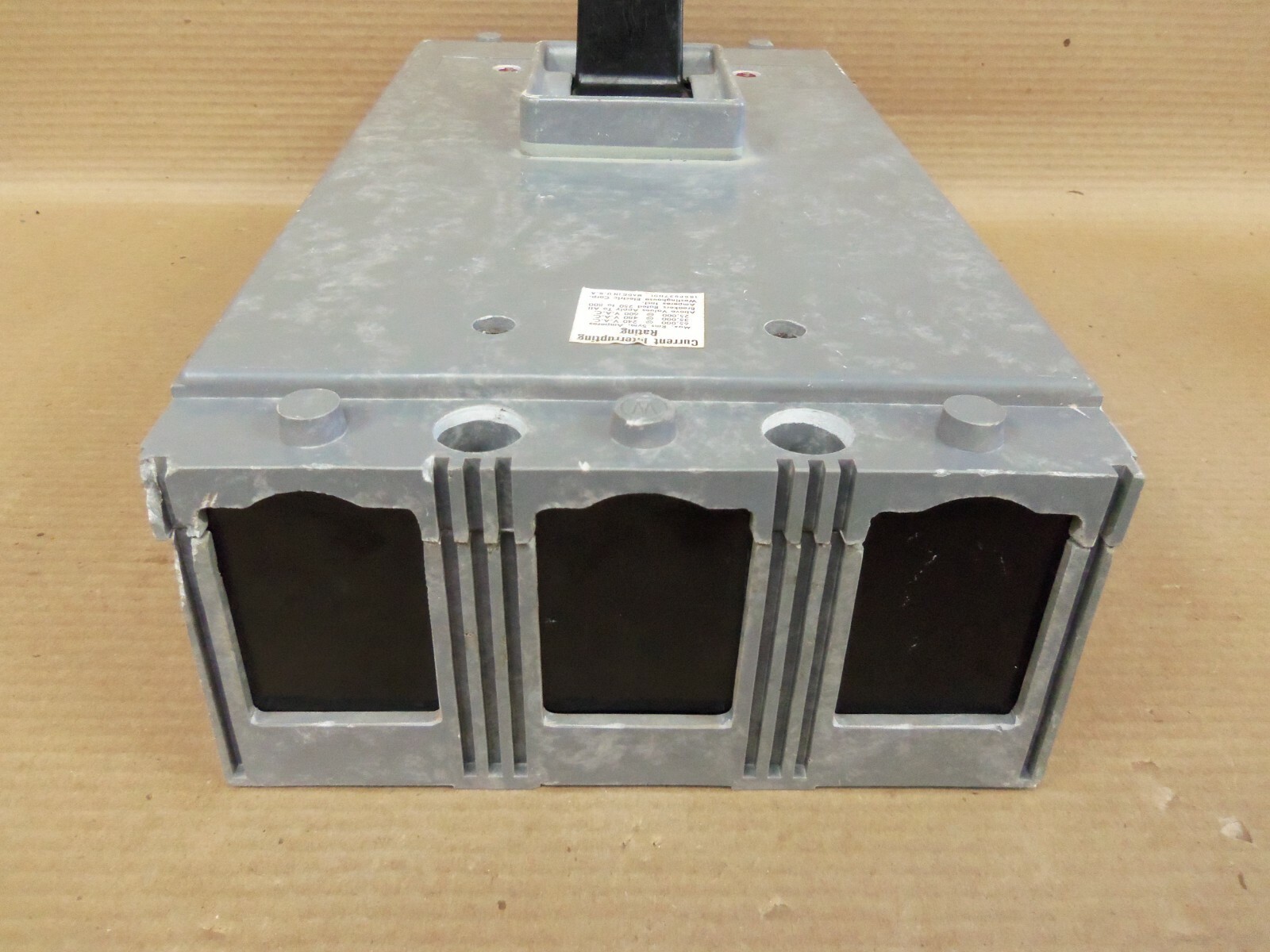 Westinghouse HMA HMA3800F 3 pole 500 Amp Trip 600V Breaker HMA3500 Flaw #059