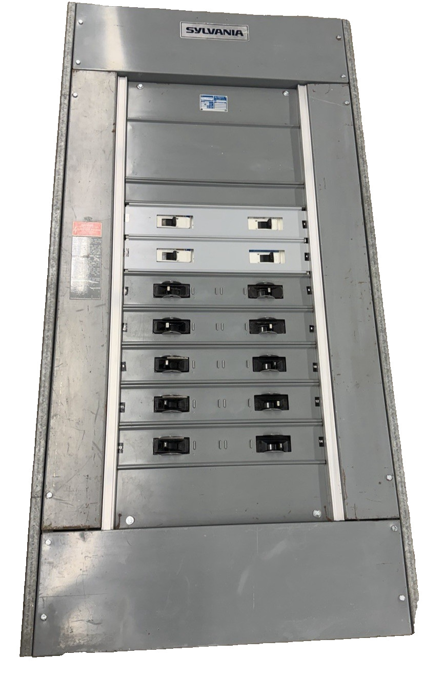 Main Lug Panelboard 1200A 3 Phase 4W Bottom/Top Feed W/Breakers 120/208V Panel