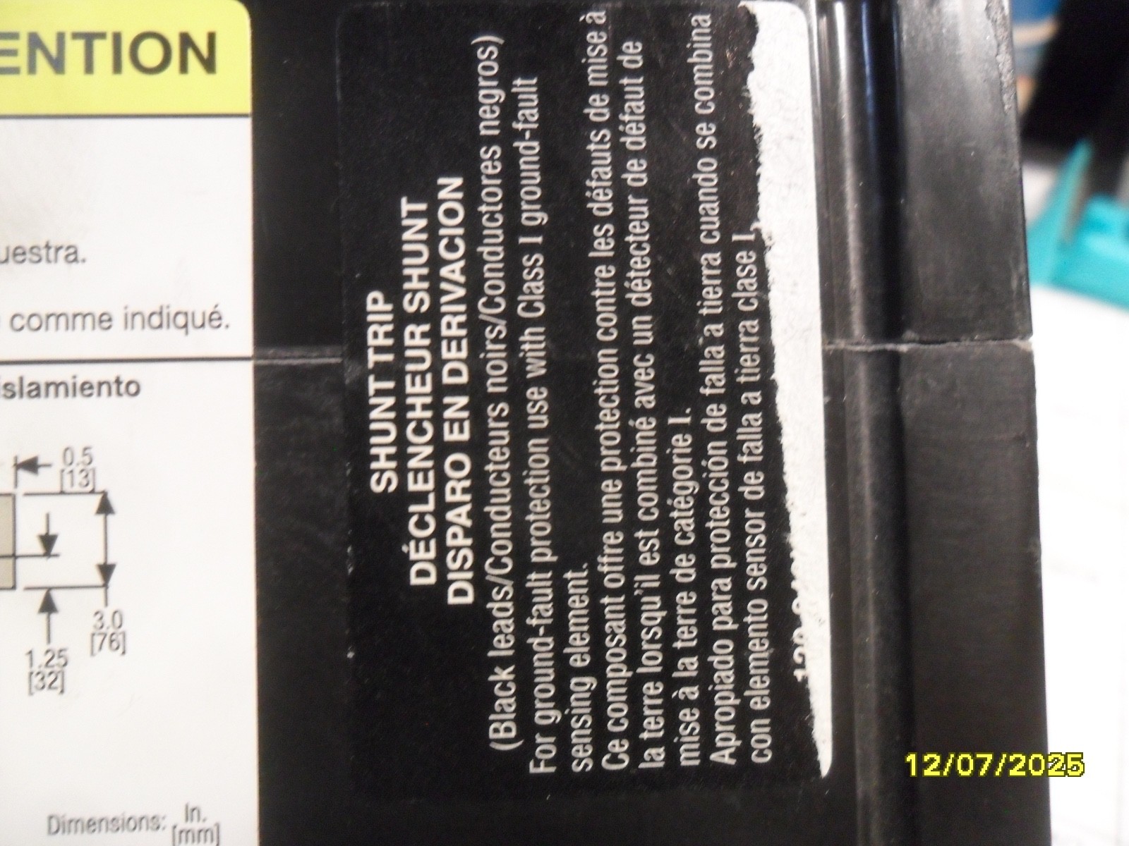 Square D FAL340601021 Circuit Breaker 60AMP