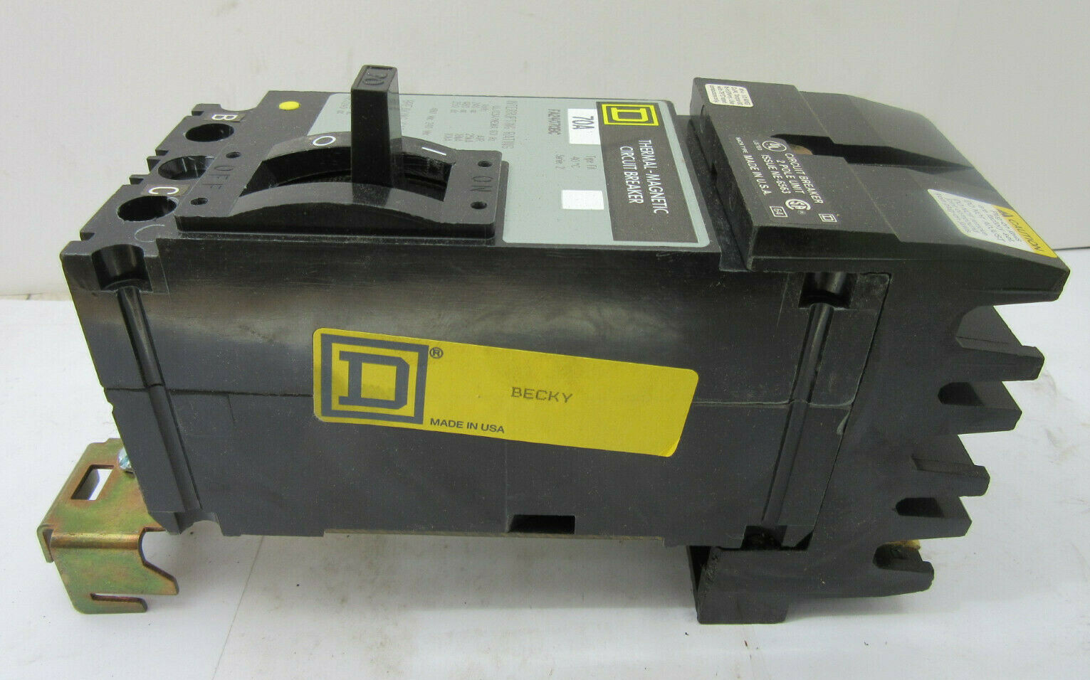 New Square D 70 Amp 2P FA24070 BC Circuit Breaker I Line Bolt on