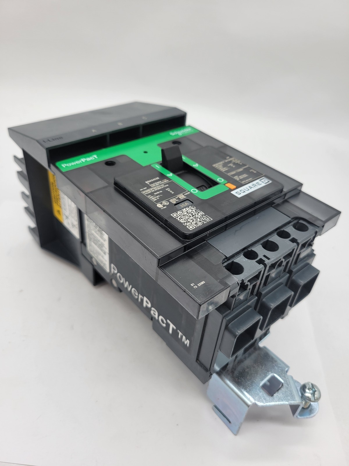 Square D BGA34035Y PowerPact I-Line Circuit Breaker 35A 3P 3PH 480V BG35