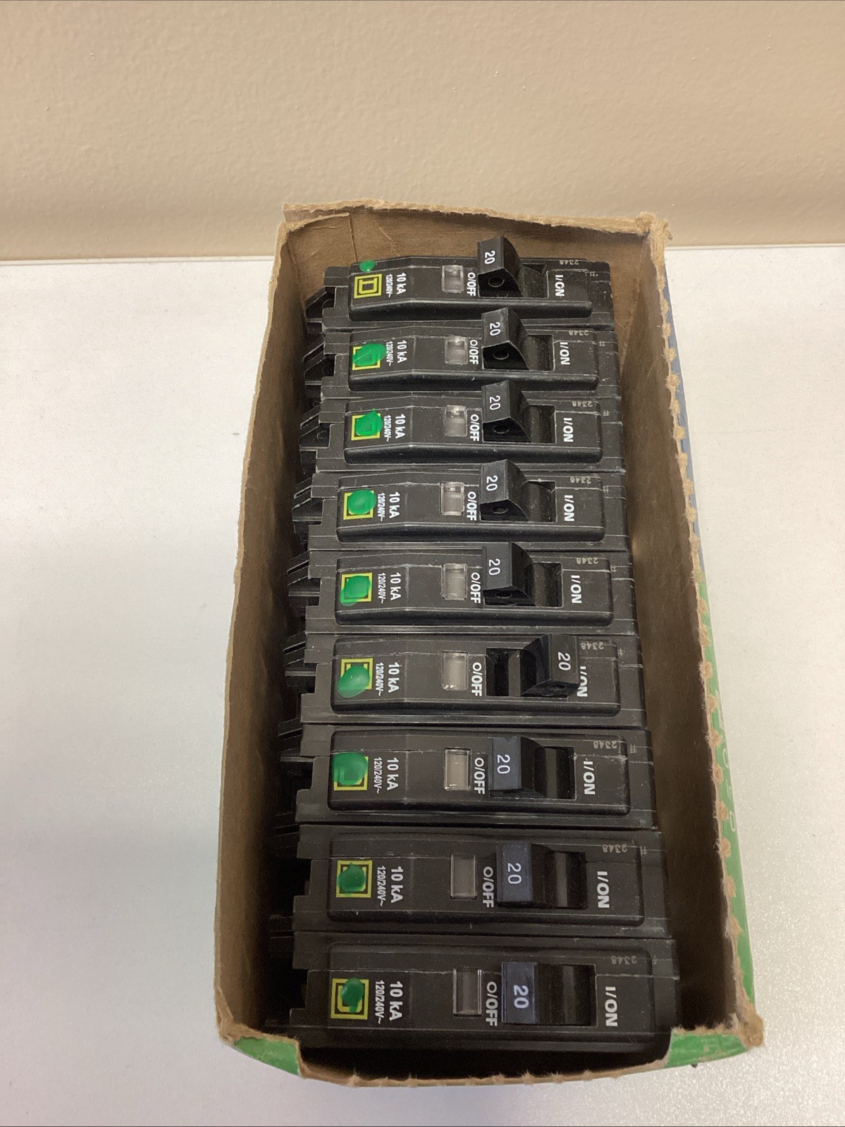 Square D QOB120 Lot Of 9