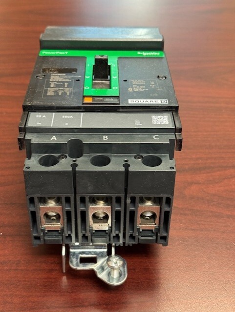 HJA36025 3Pole 25Amp 480/600Volt I-Line Square D HJA Circuit Breaker BRAND NEW