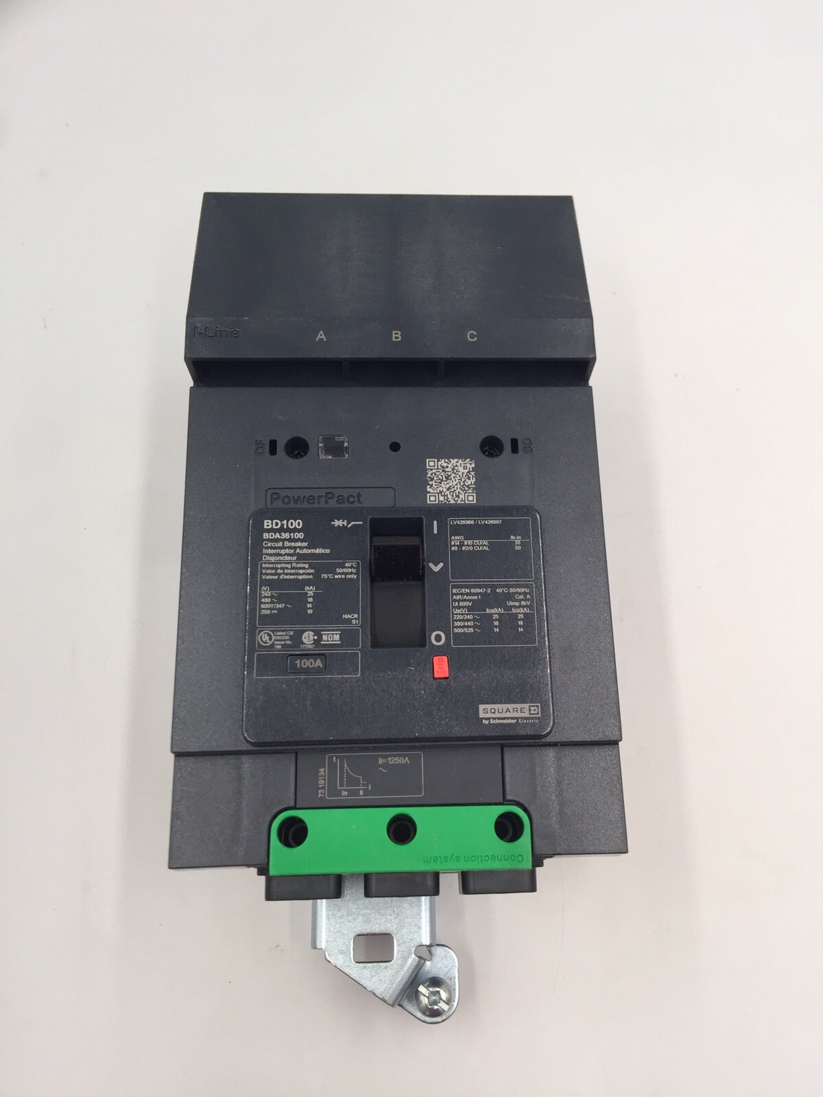 HOUSTON STOCK NEW SQUARE D BDA36100 TYPE BDA 100 AMP 600Y FREE 2 DAY AIR BUY NOW