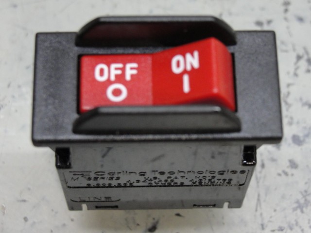 CARLING MA1-B-64-613-1-A37-2-D 13A 125V CIRCUIT BREAKER RED ROCKER ON/OFF SWITCH