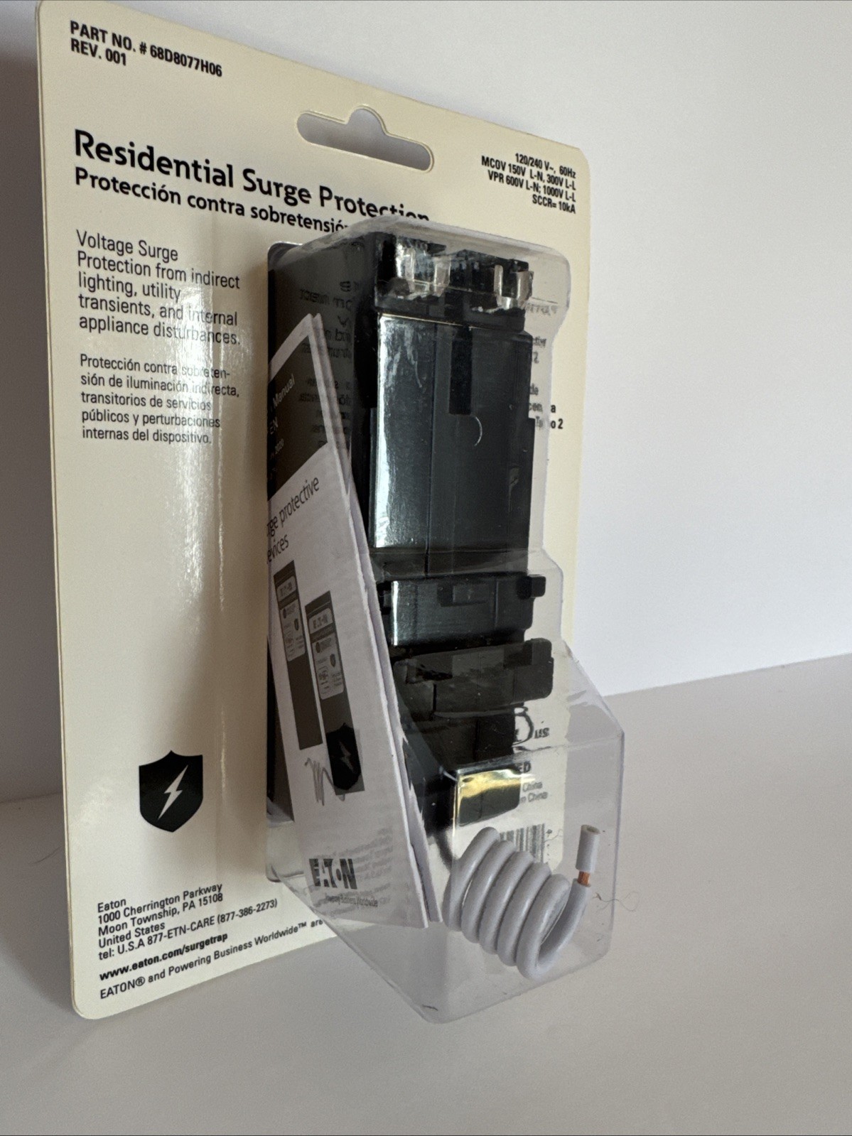 Eaton Type CH Circuit Breaker Surge Protective Device