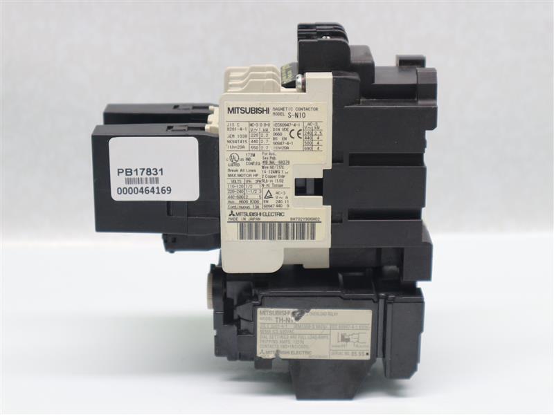 Mitsubishi S-N10 SN10 Magnetic Contactor w/ TH-N12 & UN-SA3310 30 Days Warranty