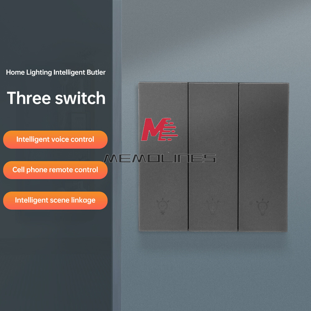 DH-315 Ewelink WiFi Smart Switch Light Control Panel Remote Control Wall Switch