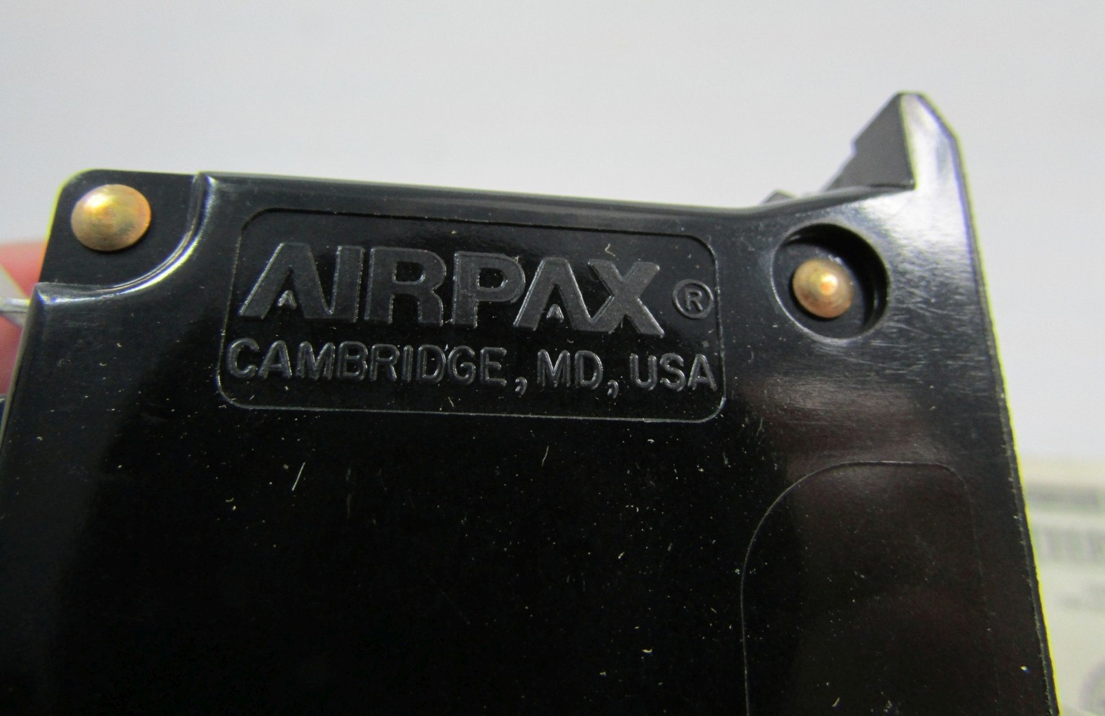 New Airpax 3-Pole 12A 250V 400Hz Mil Aircraft Circuit Breaker w/Auxiliary Switch