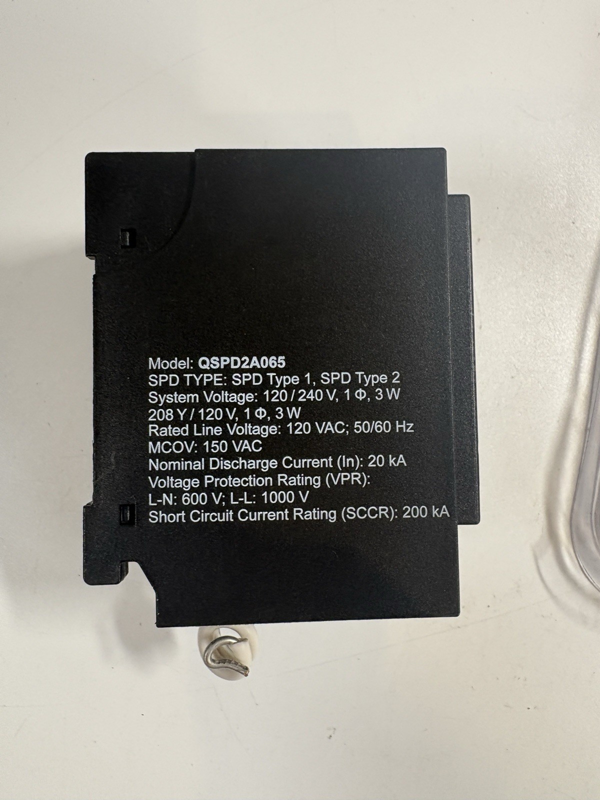 SIEMENS BoltShield 120/240V 65KA AC Home Surge Protection Device QSPD2A065P