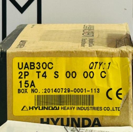 HYUNDAI UAB 30 C 15A MOLDED CASE CIRCUIT BREAKER FREE FAST SHIPPING