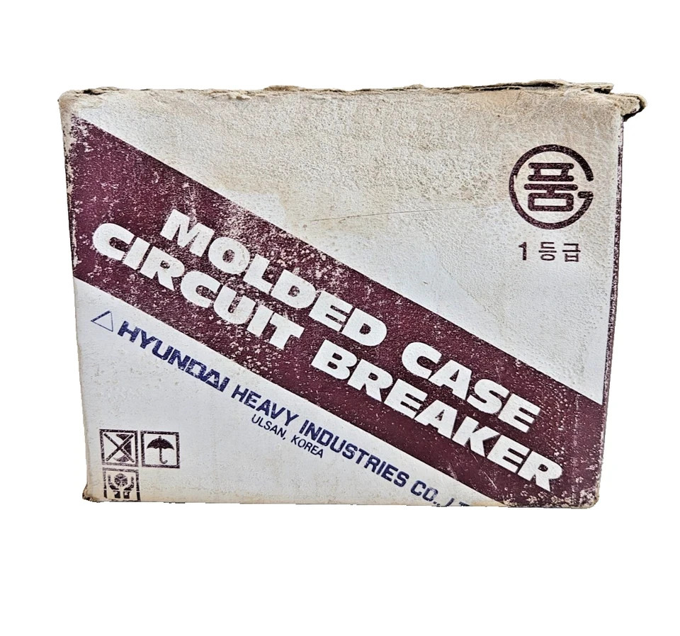 HYUNDAI HO-60BB MOLDED CASE CIRCUIT BREAKER, 50AMO, 3 POLES FAST SHIPPING