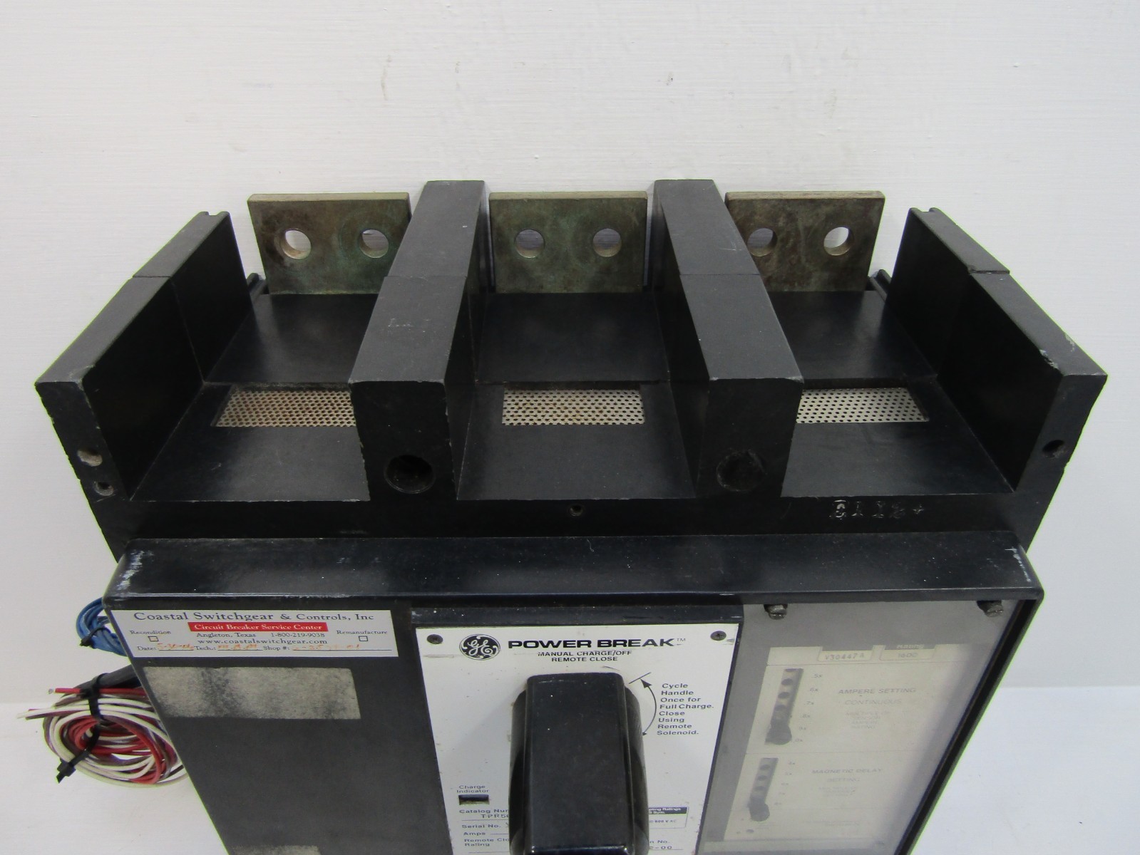 GE TPR5616NQARHC 1600 Amp 600V PowerBreak Breaker 1600A TPR5616 General Electric