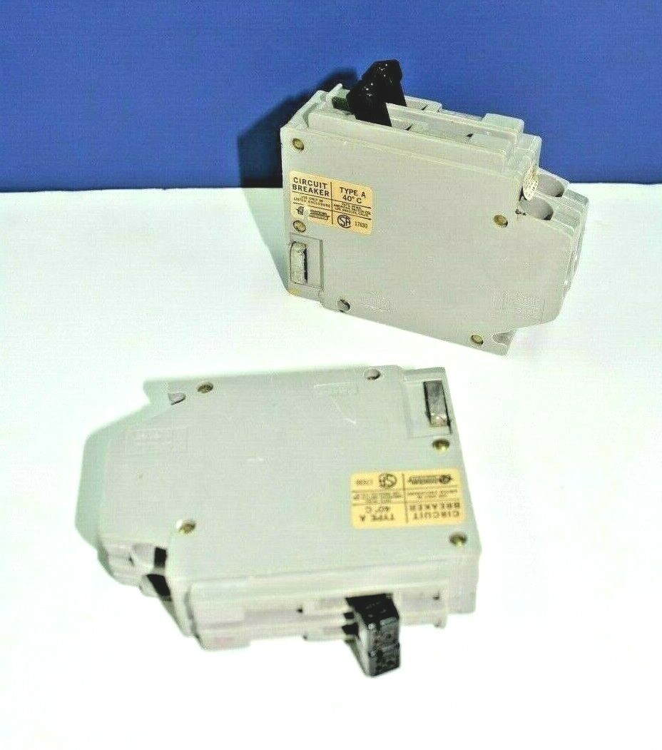 30A Double Single Pole 1″ Type A Circuit Breaker 120/240 NEW GTE Sylvania A2-130
