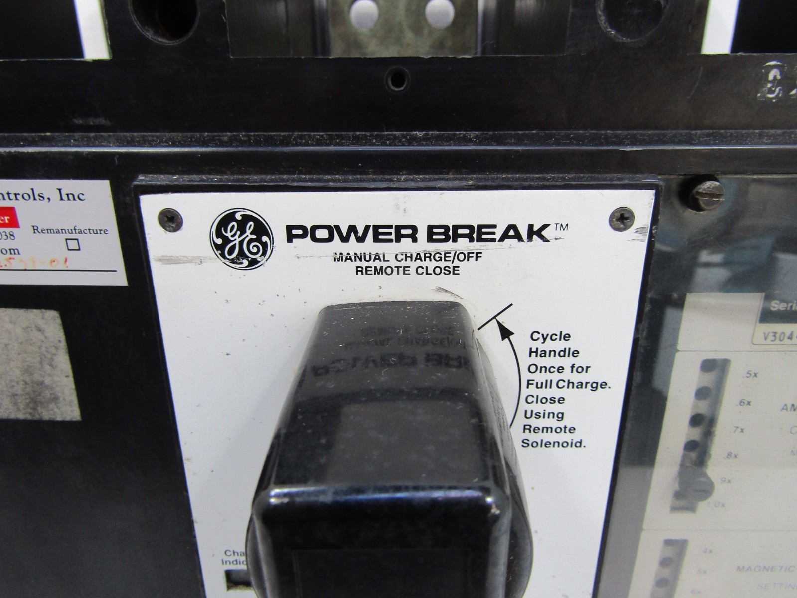 GE TPR5616NQARHC 1600 Amp 600V PowerBreak Breaker 1600A TPR5616 General Electric
