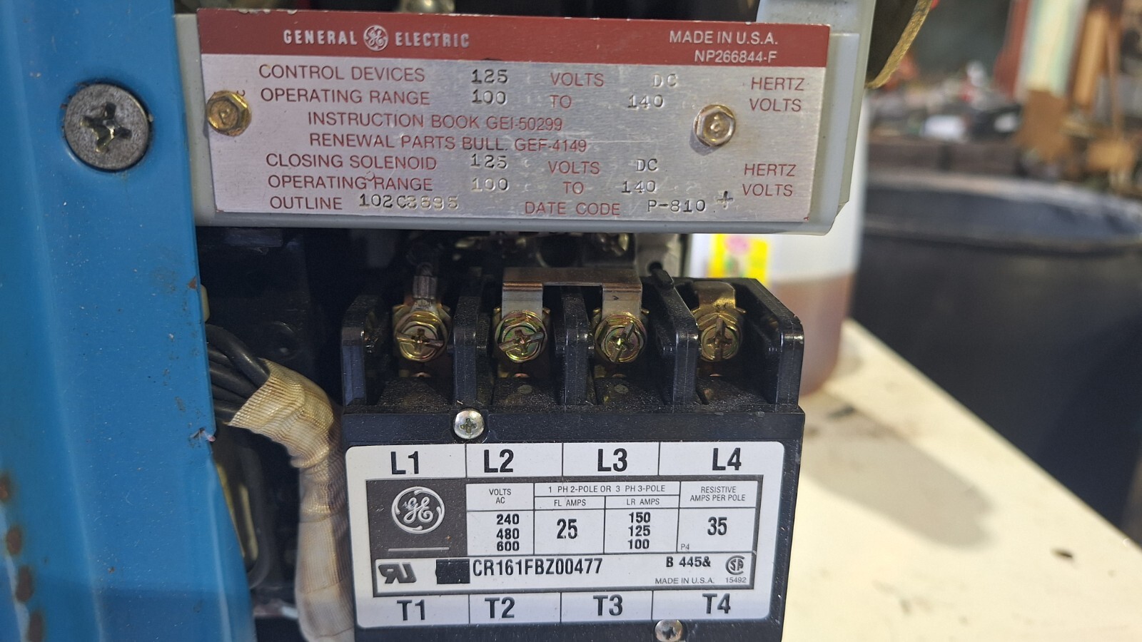 GE General Electric AK-2A-25-1 Low Voltage Power Circuit Breaker 600 Amp 2 Poles