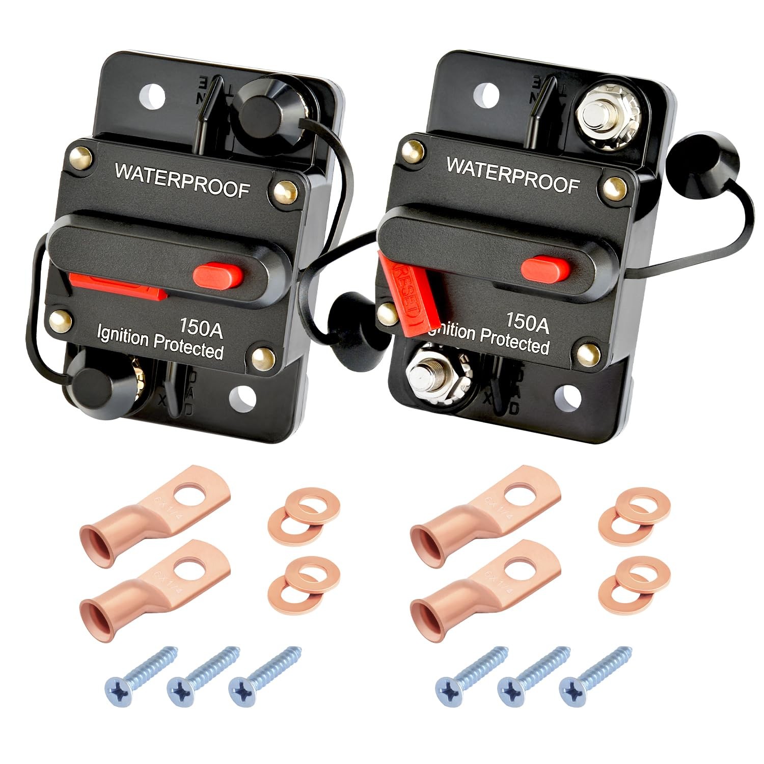 Inline Fuse Holder Waterproof 10AWG