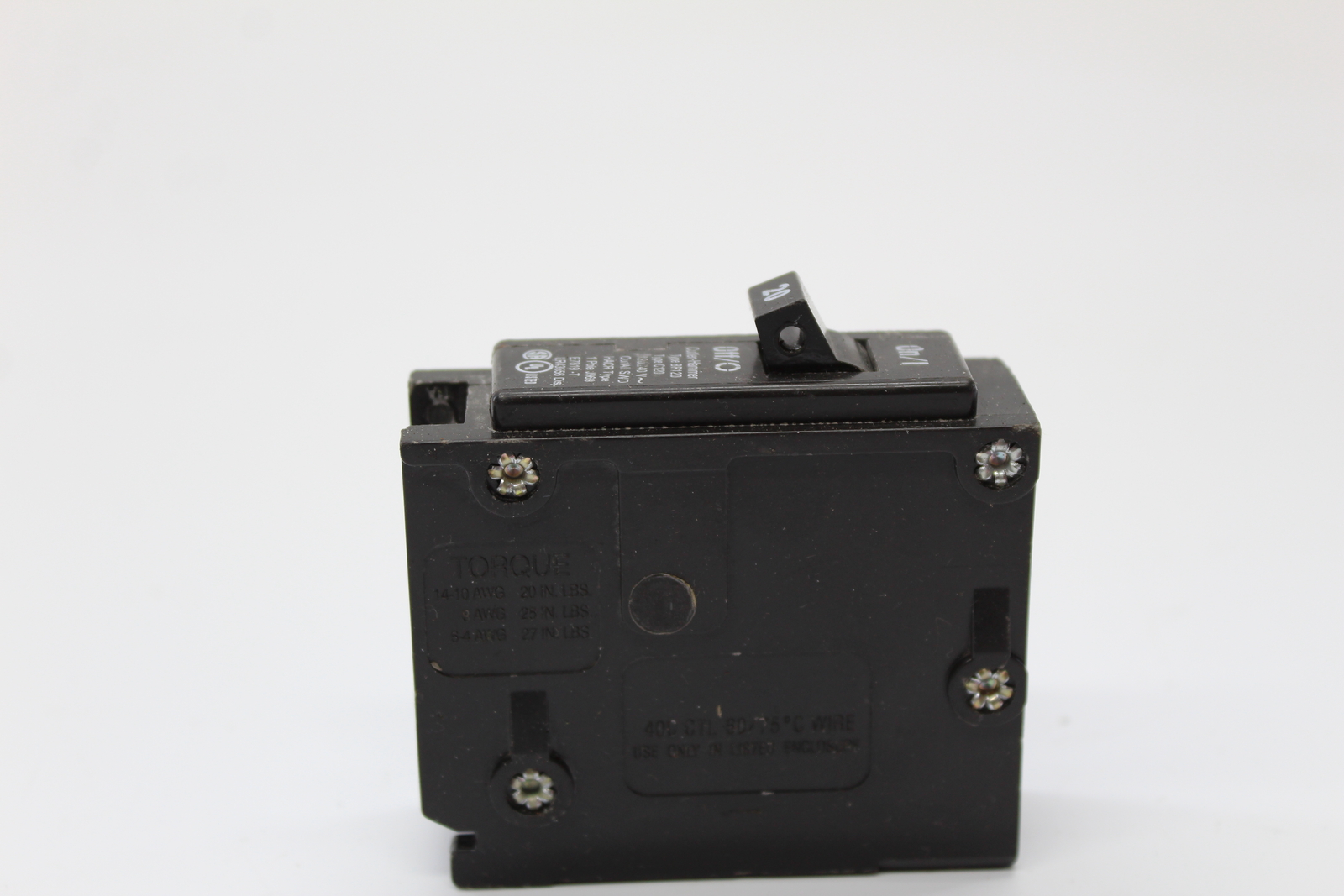 CUTLER HAMMER BR120C120 BREAKER 1POLE 20A NSNP