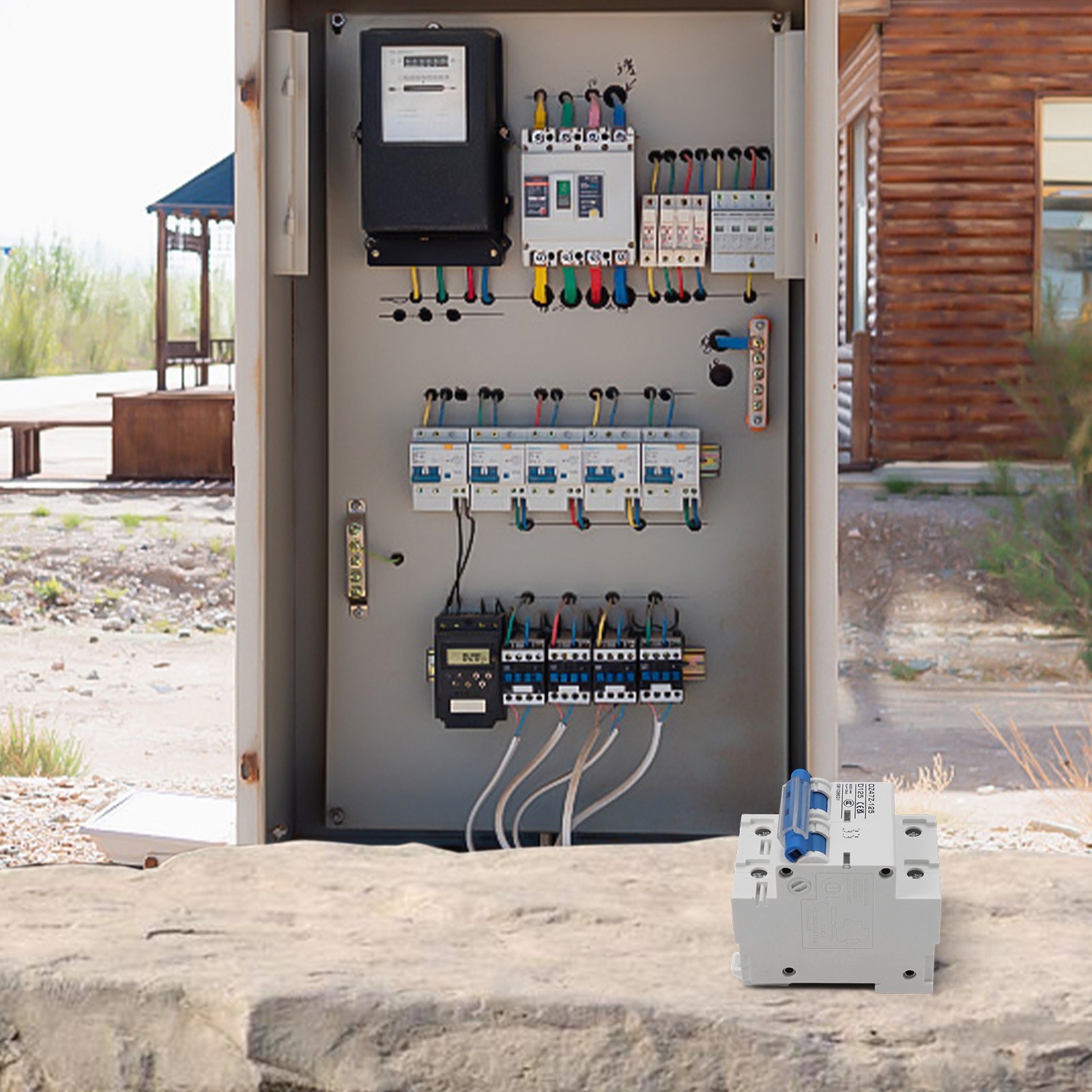 Circuit Breaker Electrical Equipment 80A/100A/125A Pressure Plate Wiring